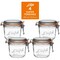 Le Parfait - Clear - Versatile Glass Classic Super Terrines - 4 Piece